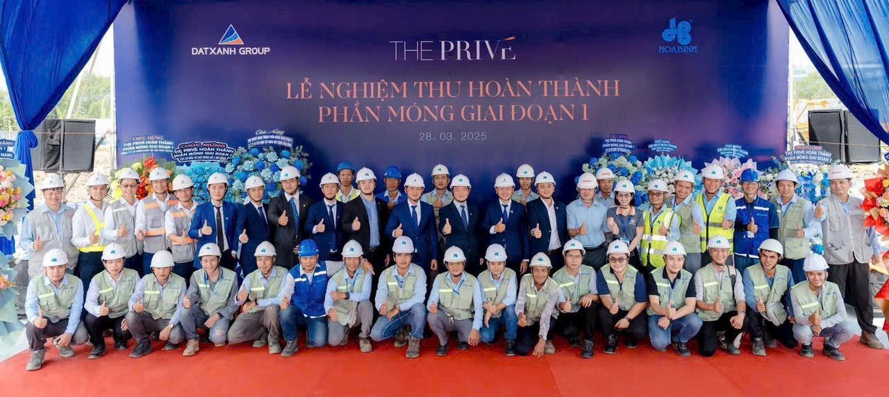 The Privé Hoàn Tất Phần Móng Giai Đoạn 1 - Cột Mốc Quan Trọng Của Dự Án 2 The Privé Hoàn Tât Phân Móng Giai Đoạn 1 - Cột Mốc Quan Trọng Của Dự Án